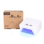 Molly Nails UV/LED lampa za nokte od 36W za hibridne lakove, gelove i akrilne gelove, bežična, bijela, V9BAT, dužina kabla 3m