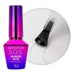 Gumena podloga za fleksibilne nokte, manikir, pedikir, za pričvršćivanje ukrasa, SOS Antidote Molly Nails Clear 10g