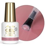 Molly Nails Pro Salon Smoky Pink HEMA/Di-HEMA Free gel u bočici sa četkicom 15g