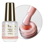 Gumena baza za fleksibilne nokte, manikir, pedikir, za dekoraciju SOS Antidotum Pro Salon Molly Nails Rosy Mist 15g