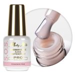 Gumena baza za fleksibilne nokte, manikir, pedikir, za dekoraciju SOS Antidotum Pro Salon Molly Nails Powder Pink 15g