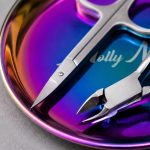 MollyNails okrugli metalni držač za alat u duginim bojama - Image 2