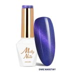 LED/UV Gel Polish Cat Eye Seduction Nr 241 Hypnotic Blue Molly Nails HEMA/Di-HEMA Free 8g